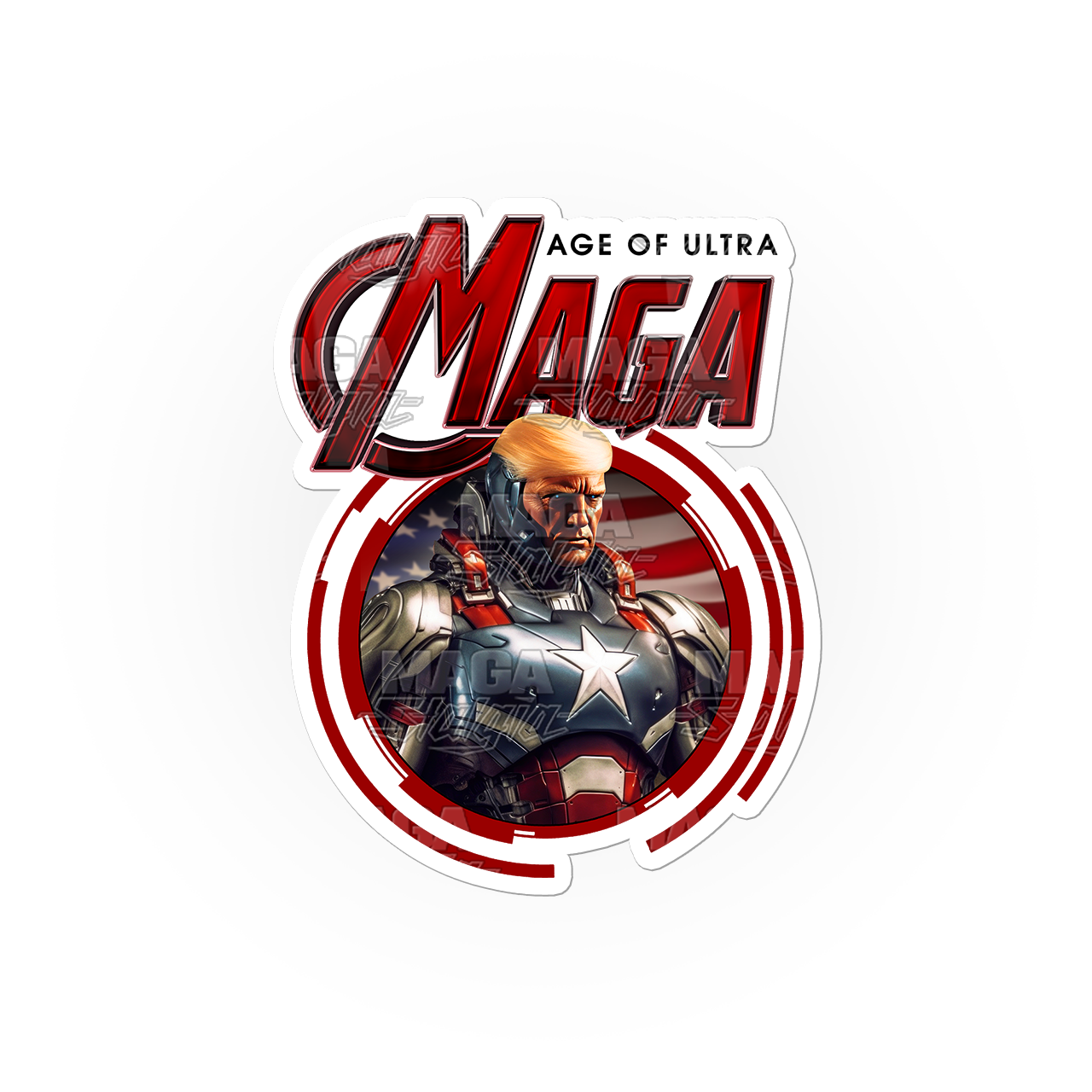 Age of Ultra MAGA Stickers