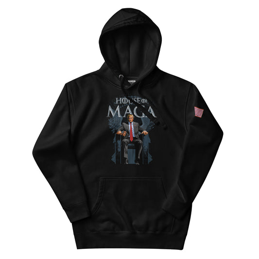 House of Maga Hoodie - Black