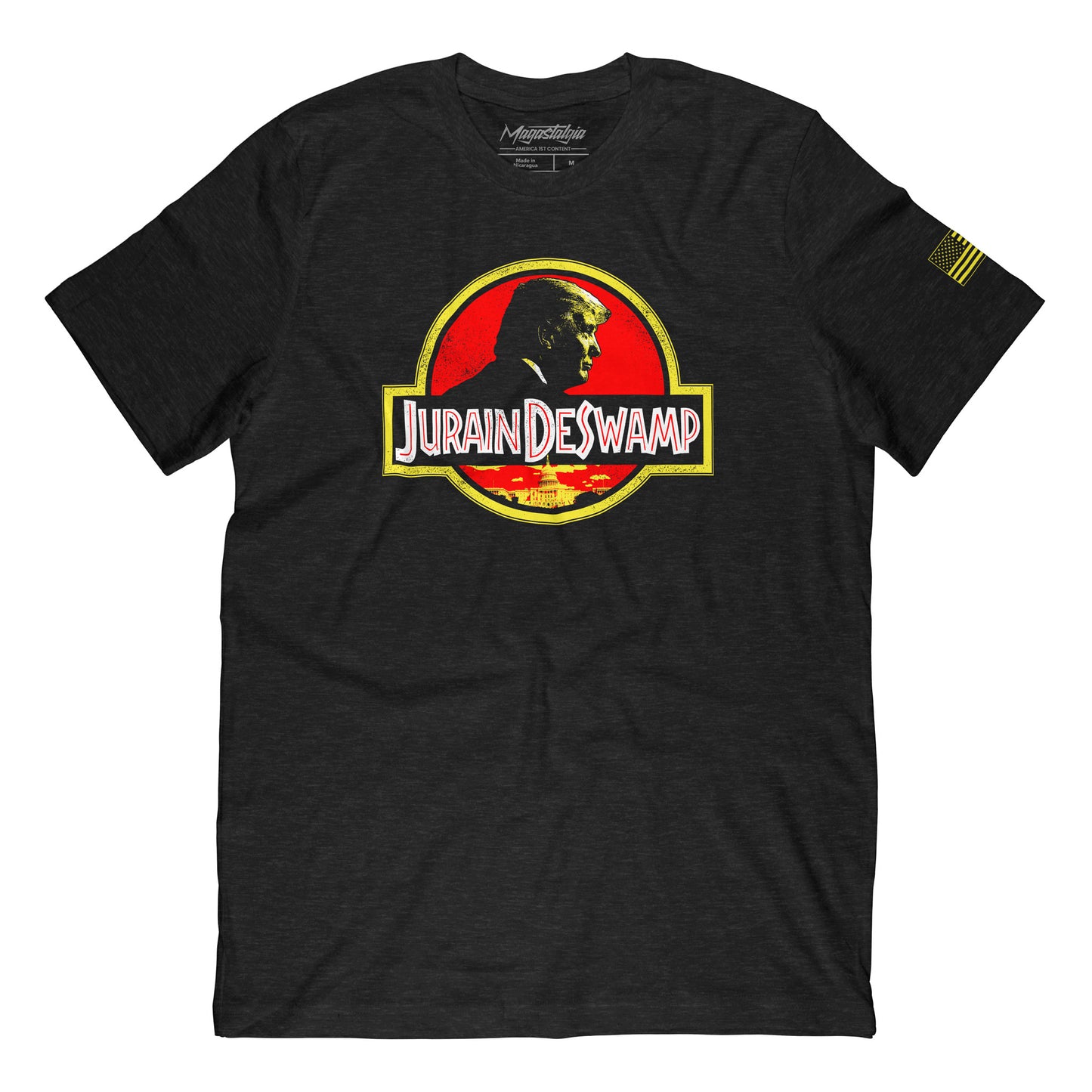 Jurain DeSwamp T-Shirt - Black Heather