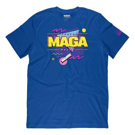 Maga Retro Logo T-Shirt - Royal