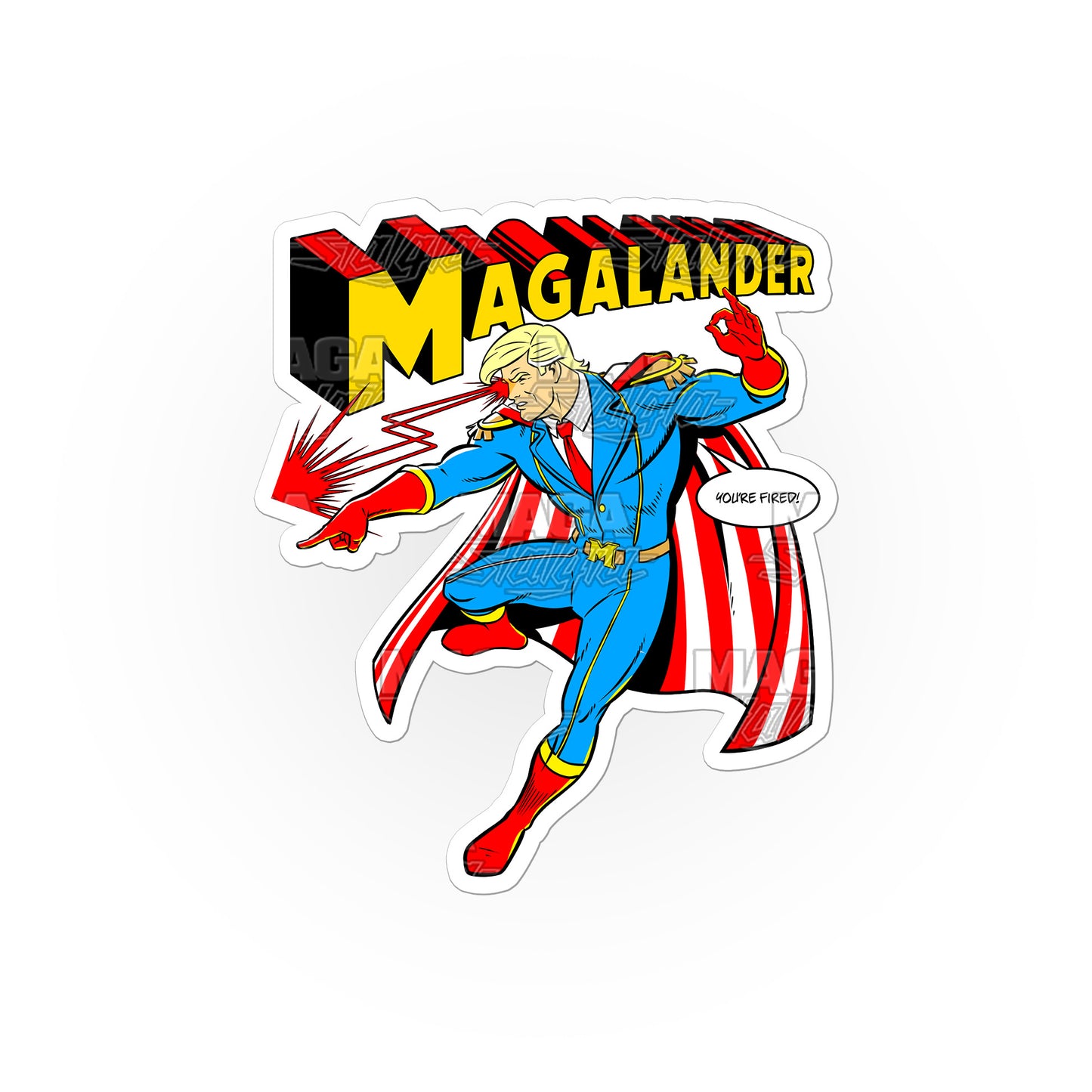 Magalander Stickers