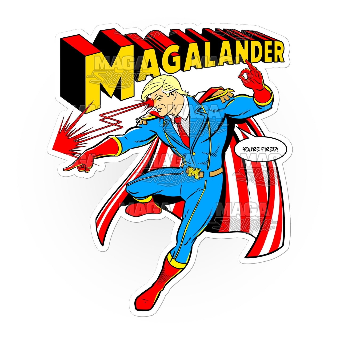 Magalander Stickers