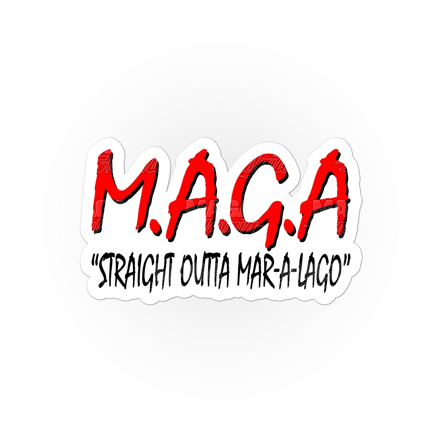 Straight Outta Mar-a-Lago Stickers