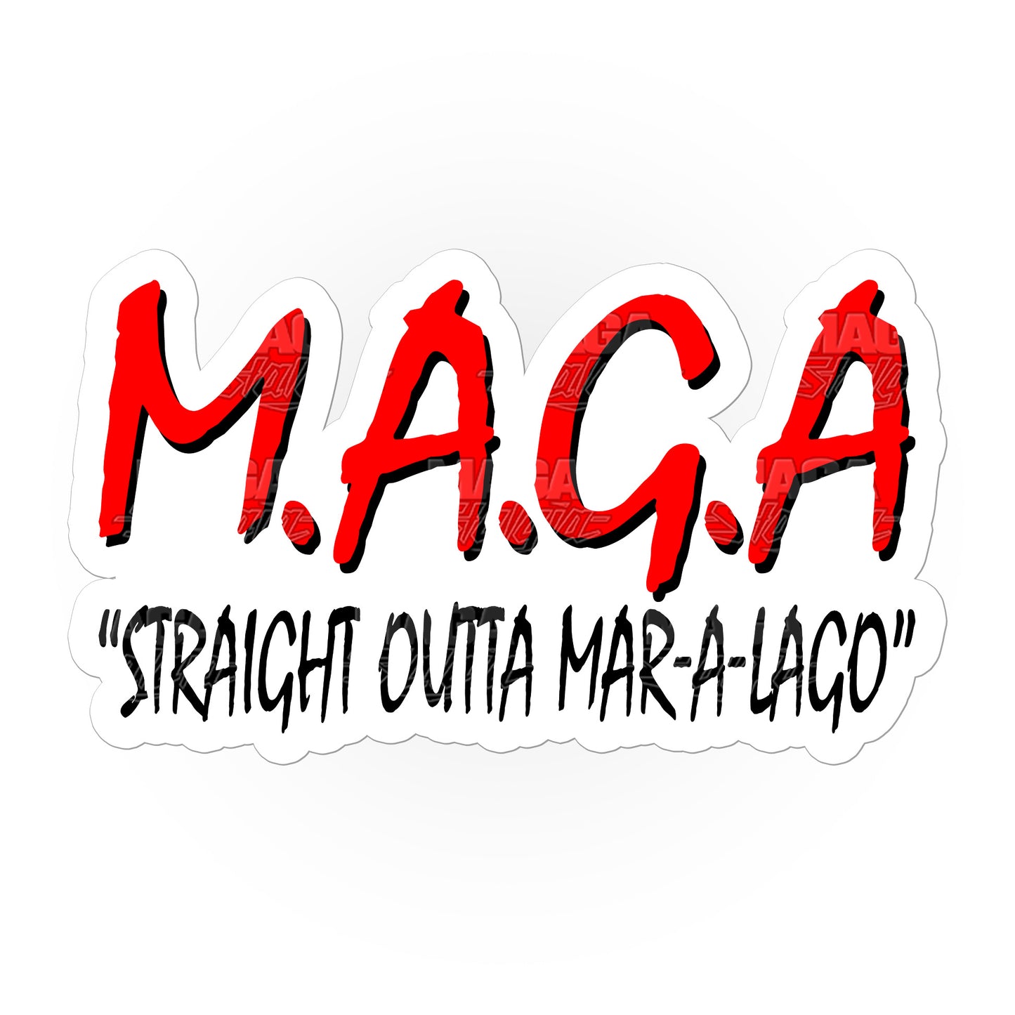 Straight Outta Mar-a-Lago Stickers