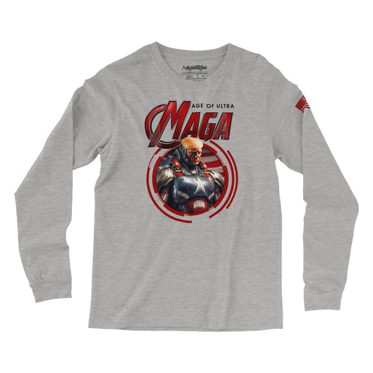 Age of Ultra MAGA Long Sleeve - Athletic Heather