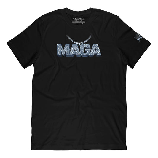 Maga Bling Logo T-Shirt - Black