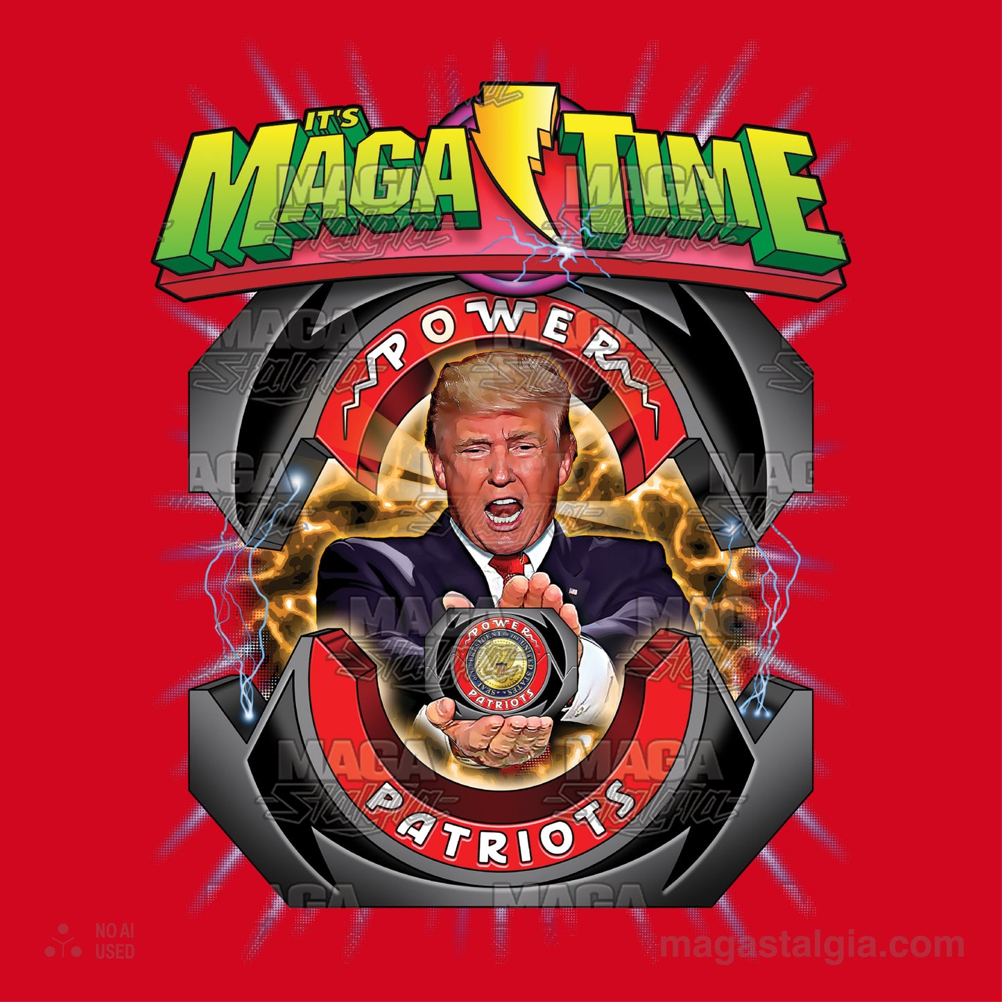 Maga Time Long Sleeve - Red