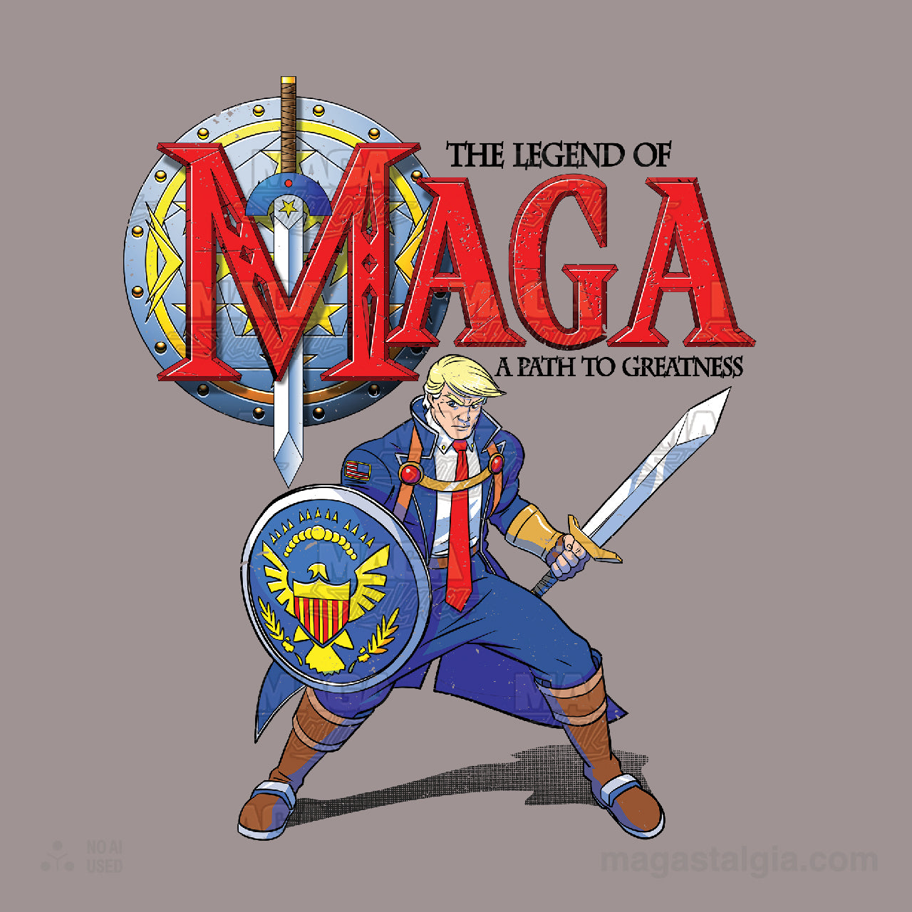 Legend of Maga Long Sleeve - Storm