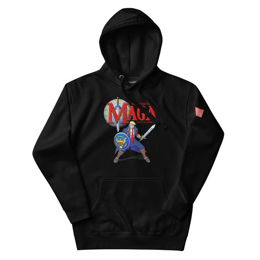 Legend of Maga Hoodie - Black