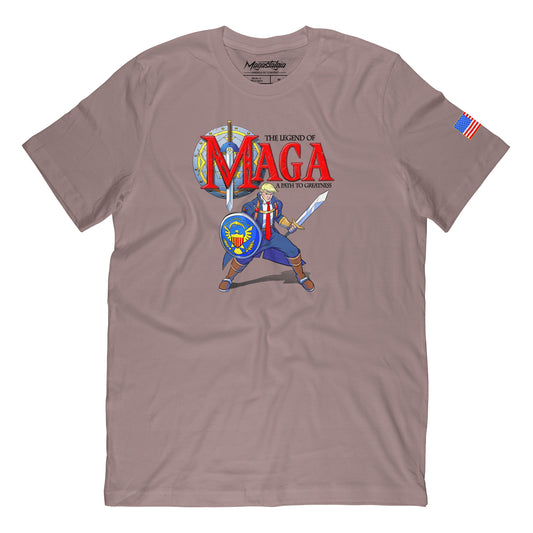 Legend of Maga T-Shirt - Pebble