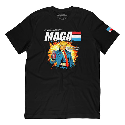 MAGA Commander T-shirt - Black