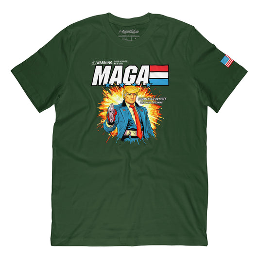 MAGA Commander T-shirt - Forest