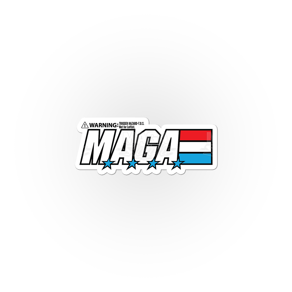 MAGA Commander Stickers