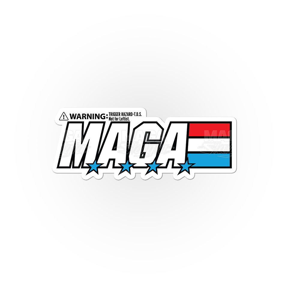 MAGA Commander Stickers