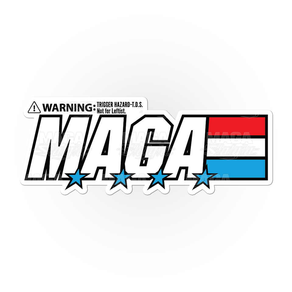 MAGA Commander Stickers