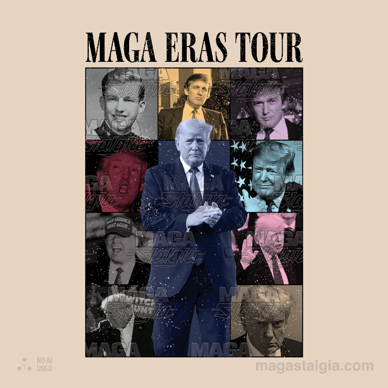 Maga Eras Tour T-Shirt - Soft Cream