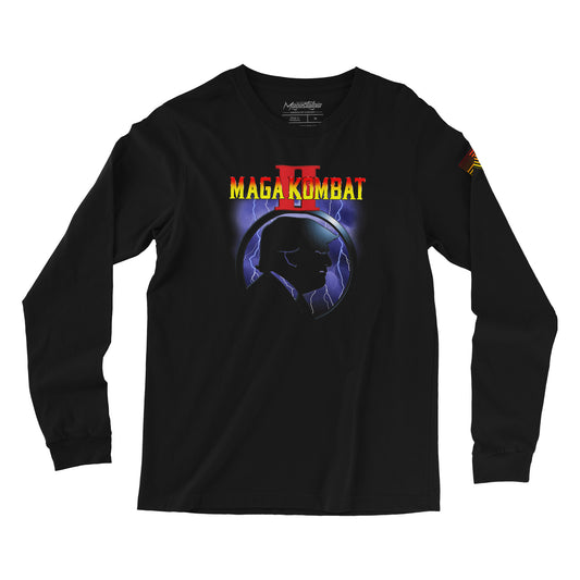 MAGA Kombat 2 Long Sleeve - Black