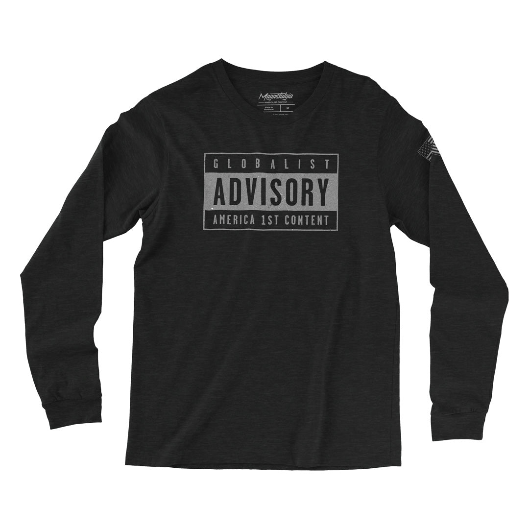 America 1st Content Long Sleeve - Black Heather