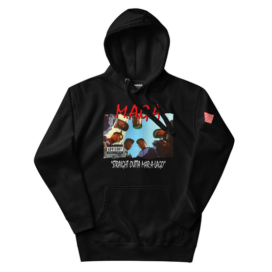 Straight Outta Mar-a-Lago Hoodie - Black