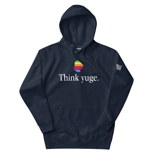 Think Yuge Hoodie - Navy