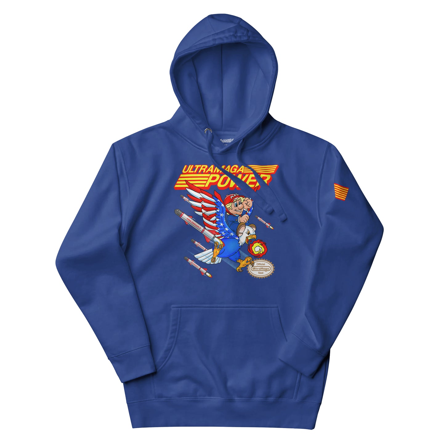 Ultra MAGA Power Hoodie - Royal